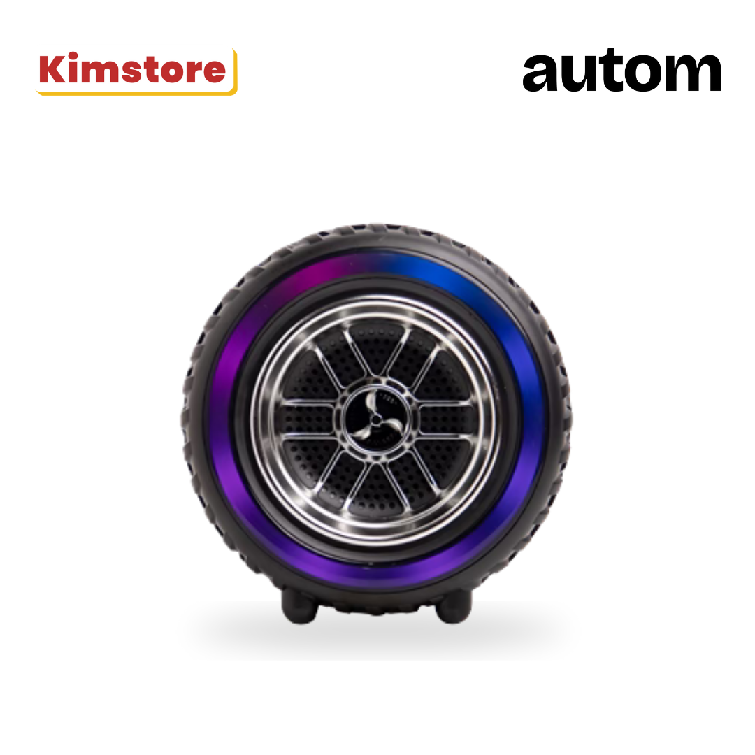 autom au 502 wireless bluetooth speaker black