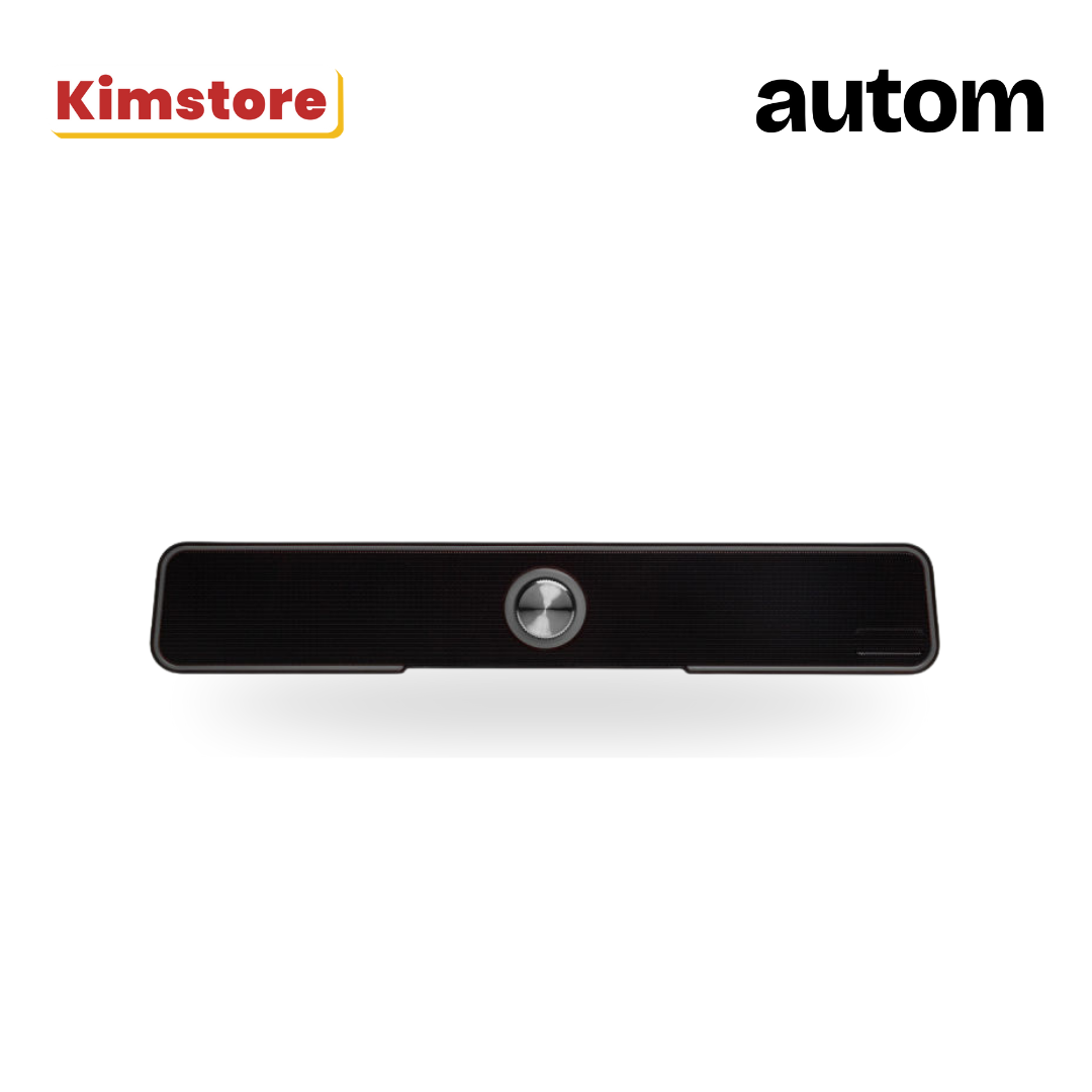autom au 425 wireless bluetooth soundbar speaker blue