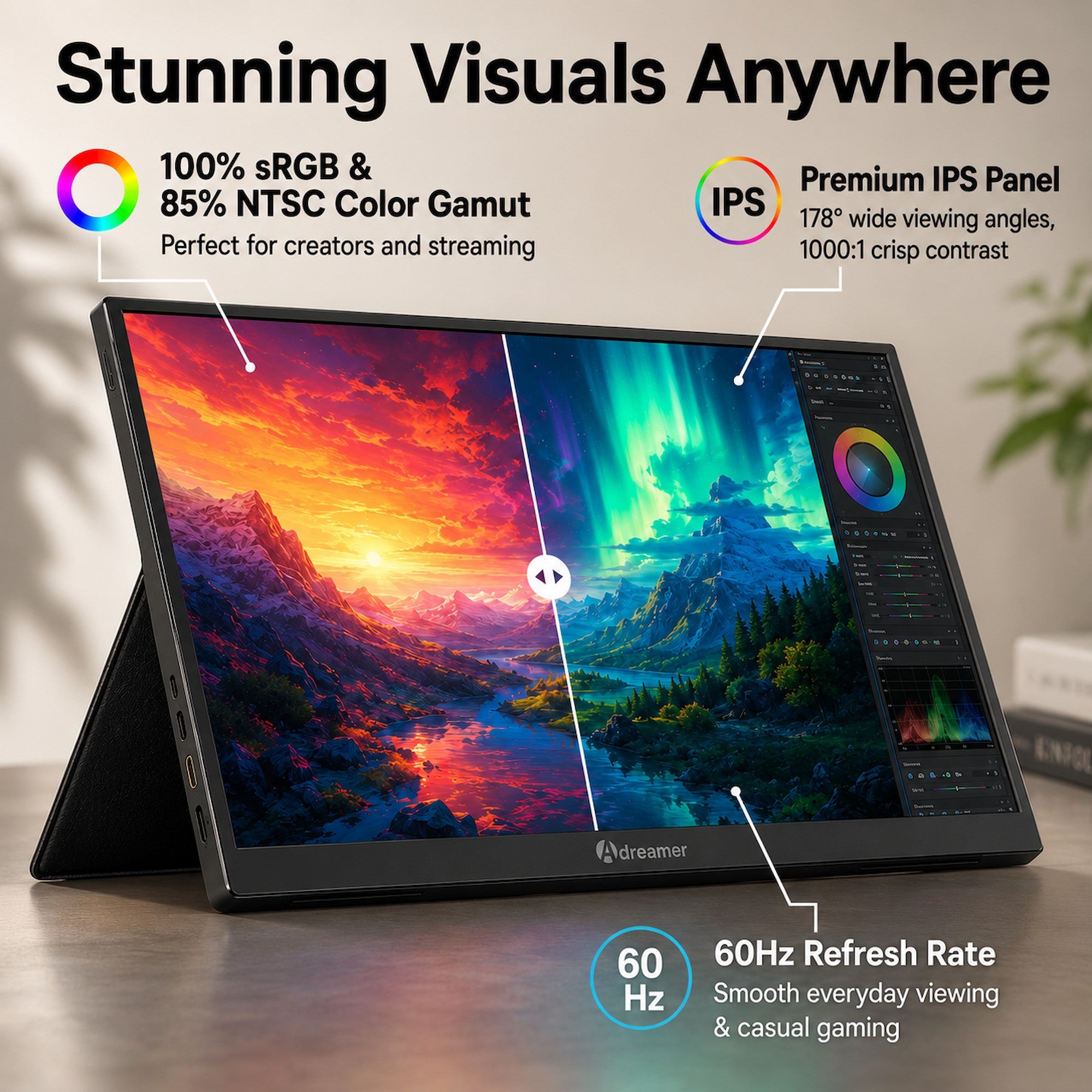 Adreamer Portable Monitor Libra 15W [Pre-Order]