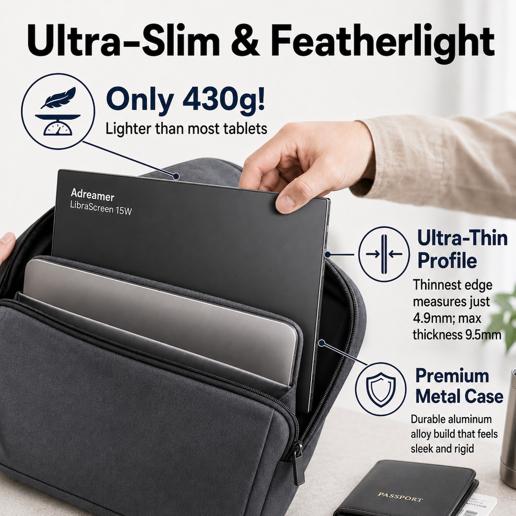 Adreamer Portable Monitor Libra 15W [Pre-Order]