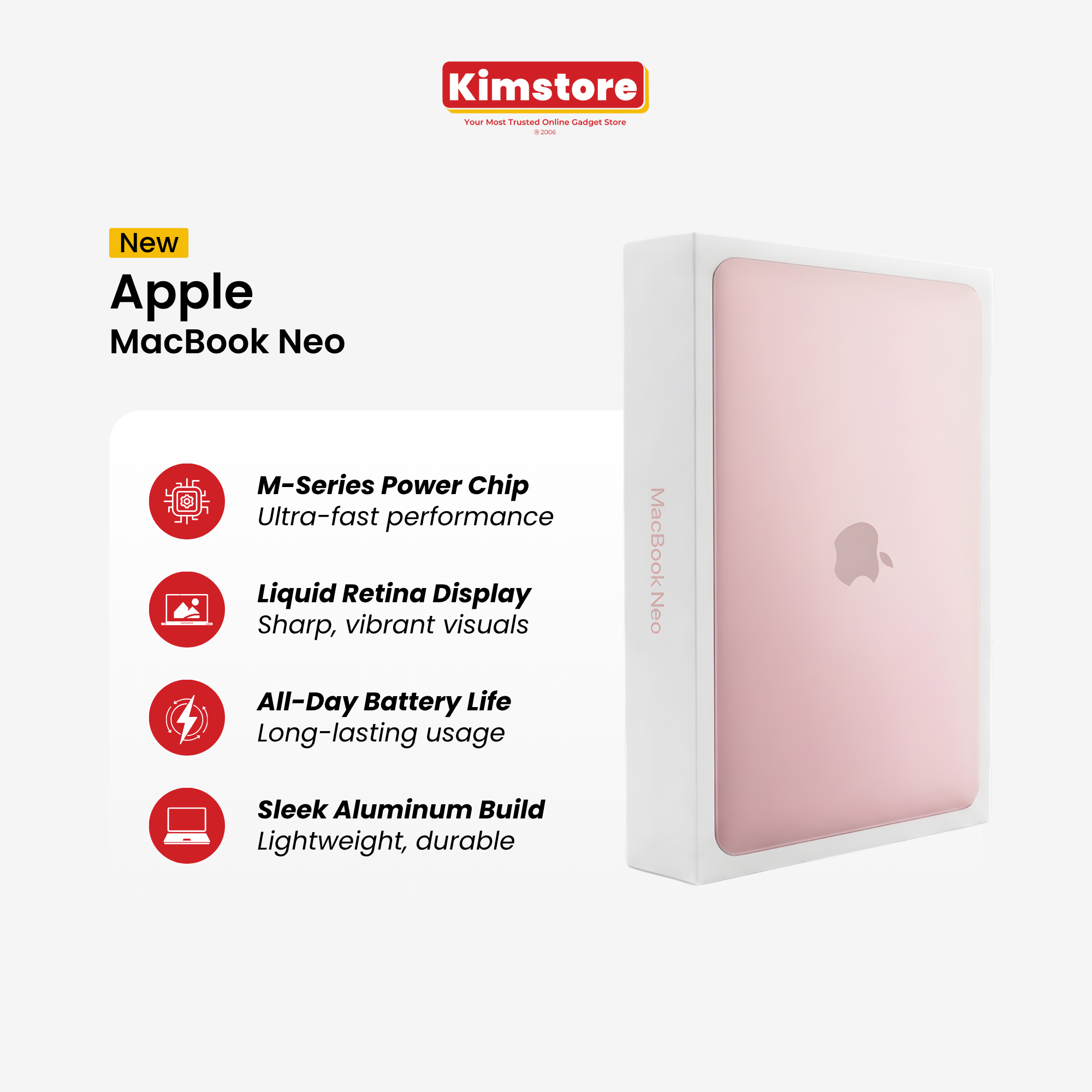 [with FREEBIE] Apple MacBook Neo