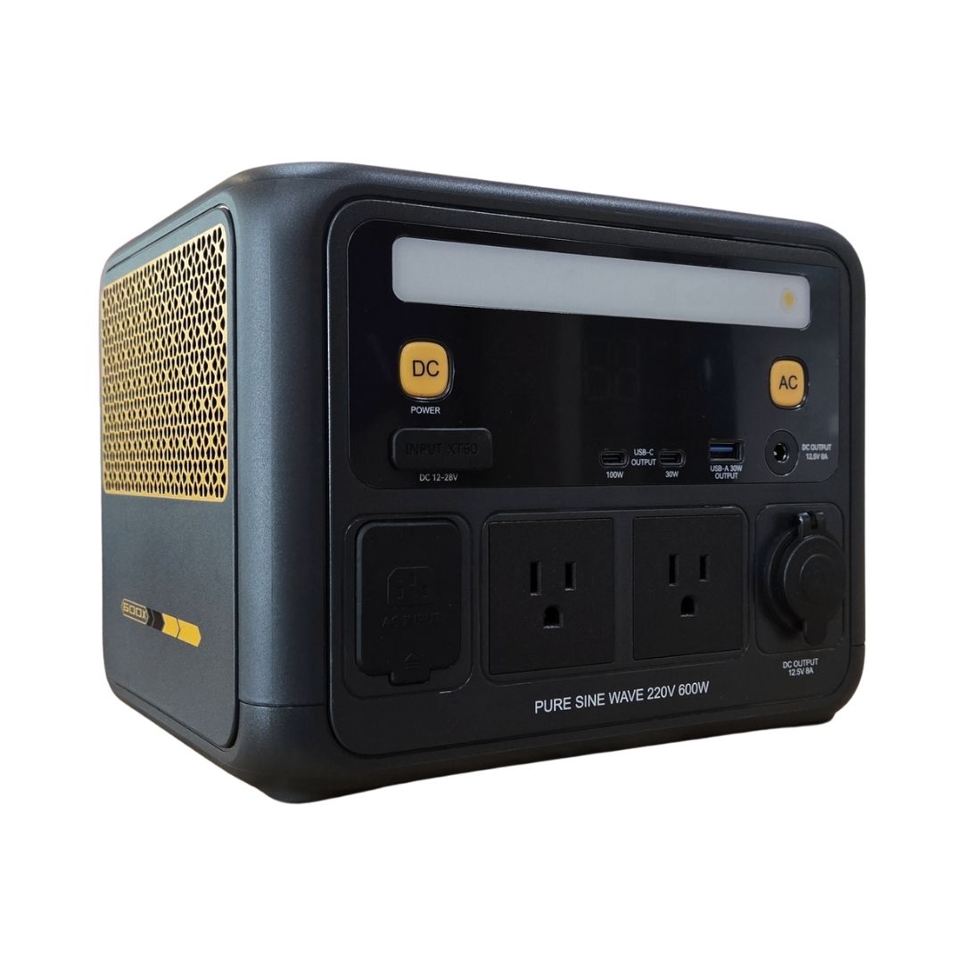 Vtoman Jump 600X 268Wh/600W Portable Power Station with 2 AC Outlets