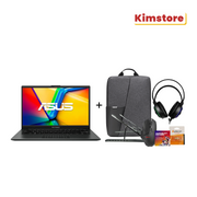 bundle asus notebook vivobook go amd ryzen 3 7320u 15 6 fhd 8gb | 512gbssd mixed black accessories