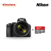 [Bundle] Nikon Coolpix P950 - Black + Sandisk Ultra Micro SDXC 32GB
