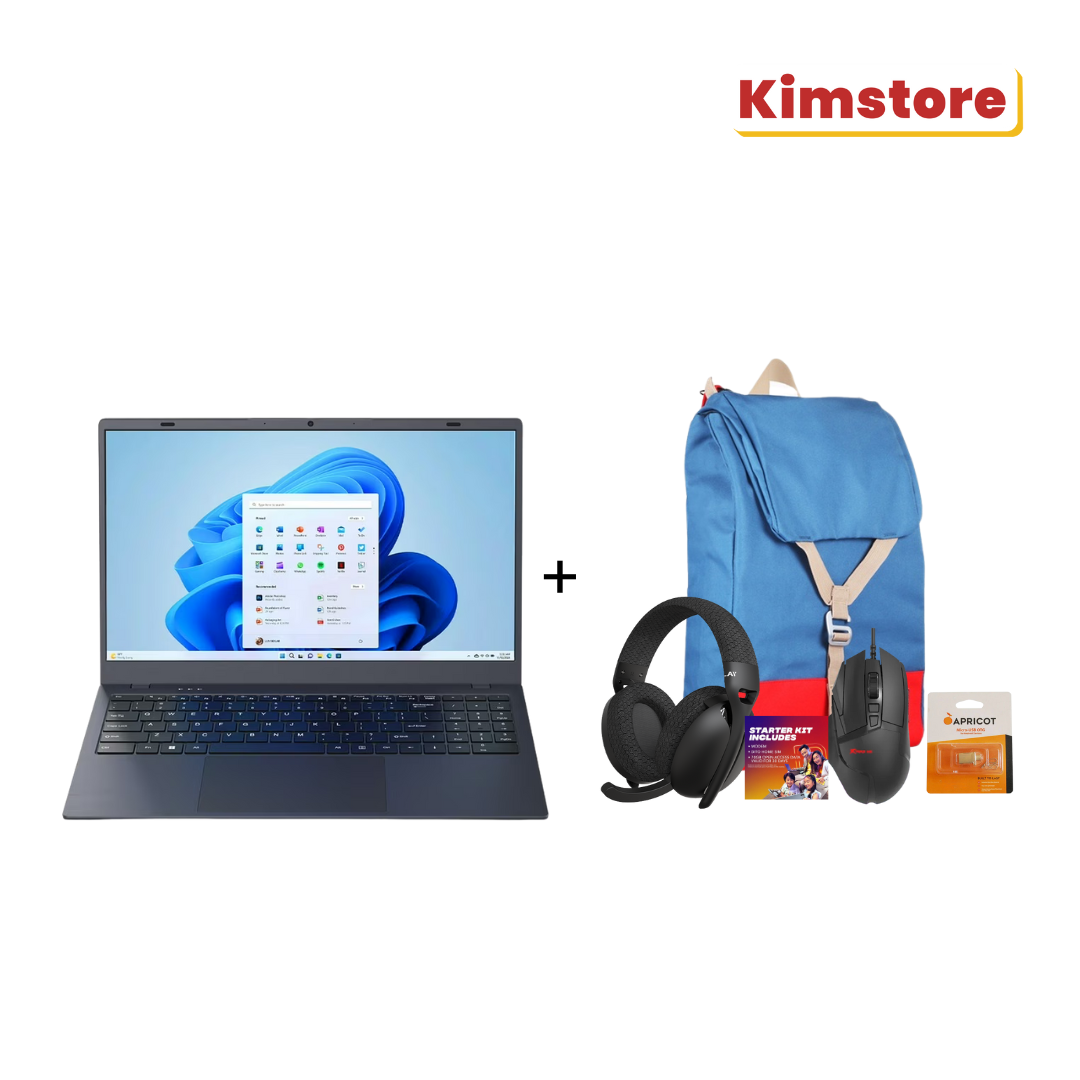 [Bundle] Ningmei NL100P-N50162A 15.6'' FHD LED IPS Intel N5095 16GB LPDDR4x 256GB NVMe SSD + Accessories