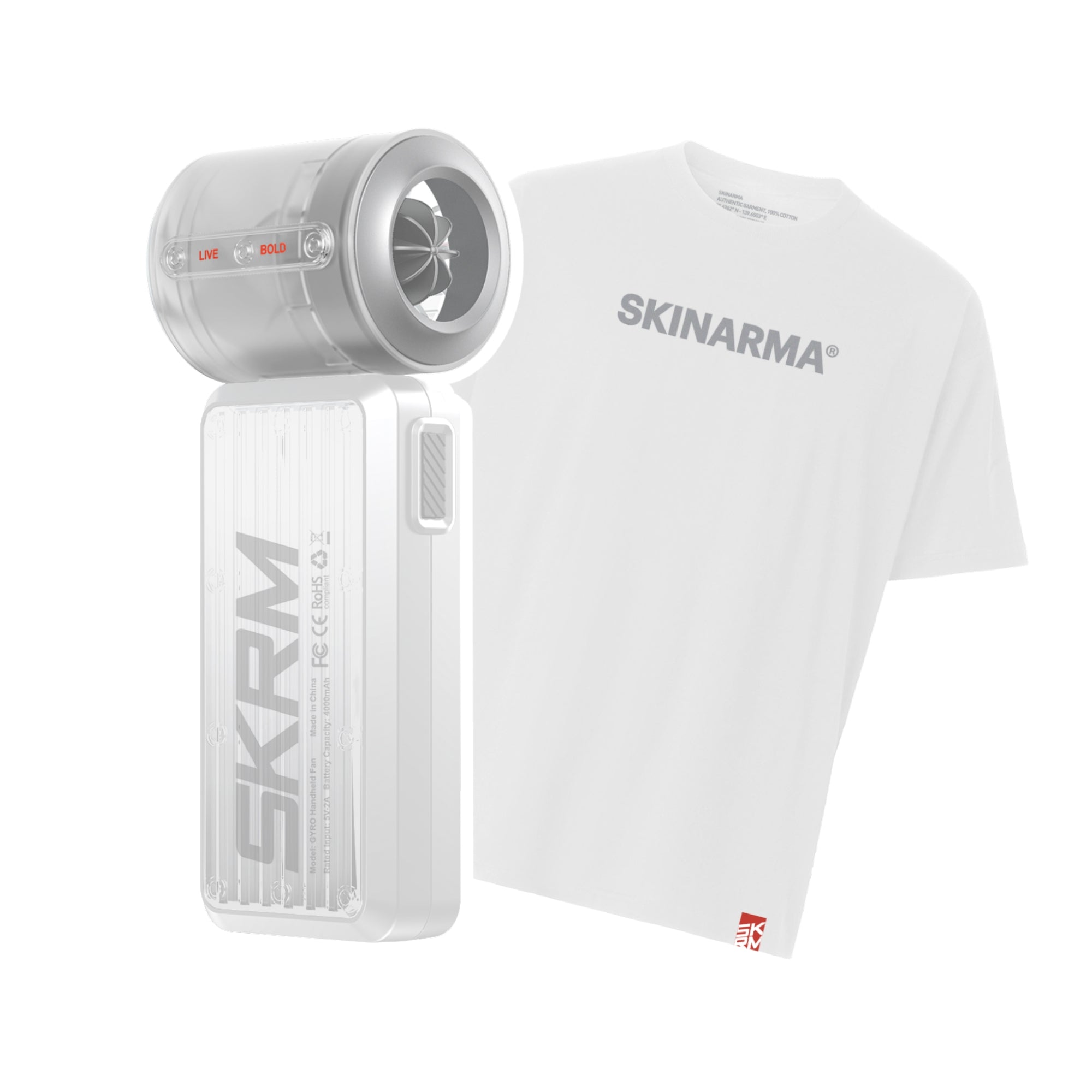 [Bundle] Skinarma T-Shirt Futura (1)+ Skinarma Portable Handheld Fan