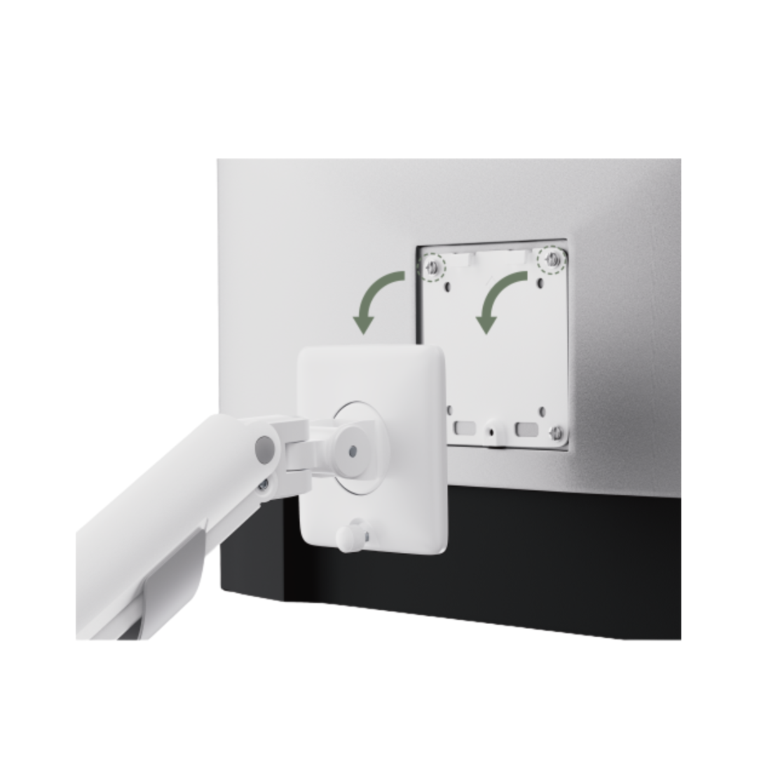 Brateck LDT105-C036P Nova Slim Pole-Mounted Mechanical Spring Triple Monitor Arm [Pre-Order]
