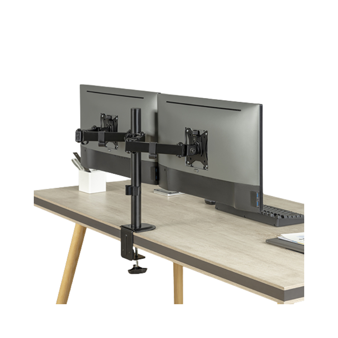 Brateck LDT66-C024 Dual-Monitor Steel Articulating Monitor Mount [Pre-Order]