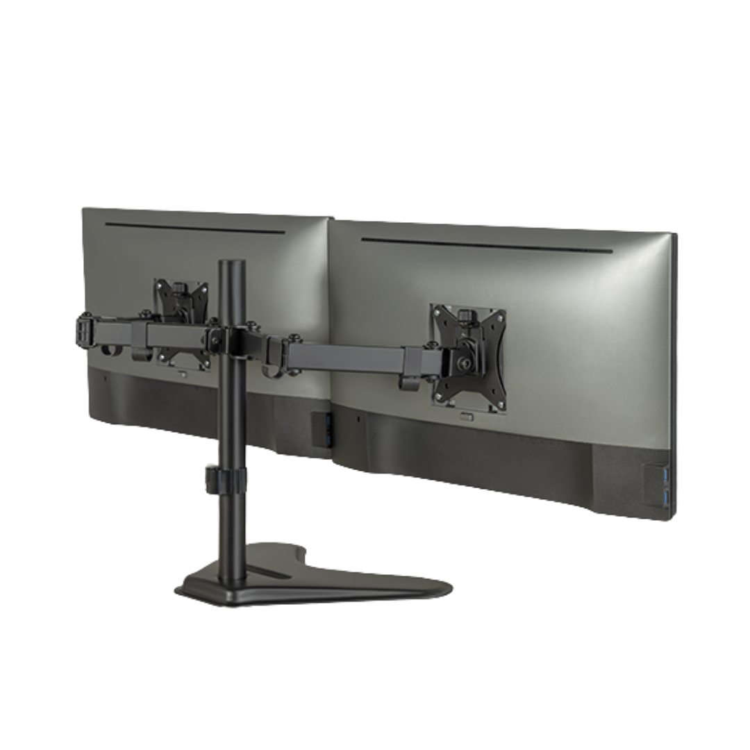 Brateck LDT66-T024 Dual-Monitor Steel Articulating Monitor Stand [Pre-Order]