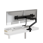 Brateck LDT69-C022 Heavy-Duty Gas Spring Dual Monitor Arm [Pre-Order]