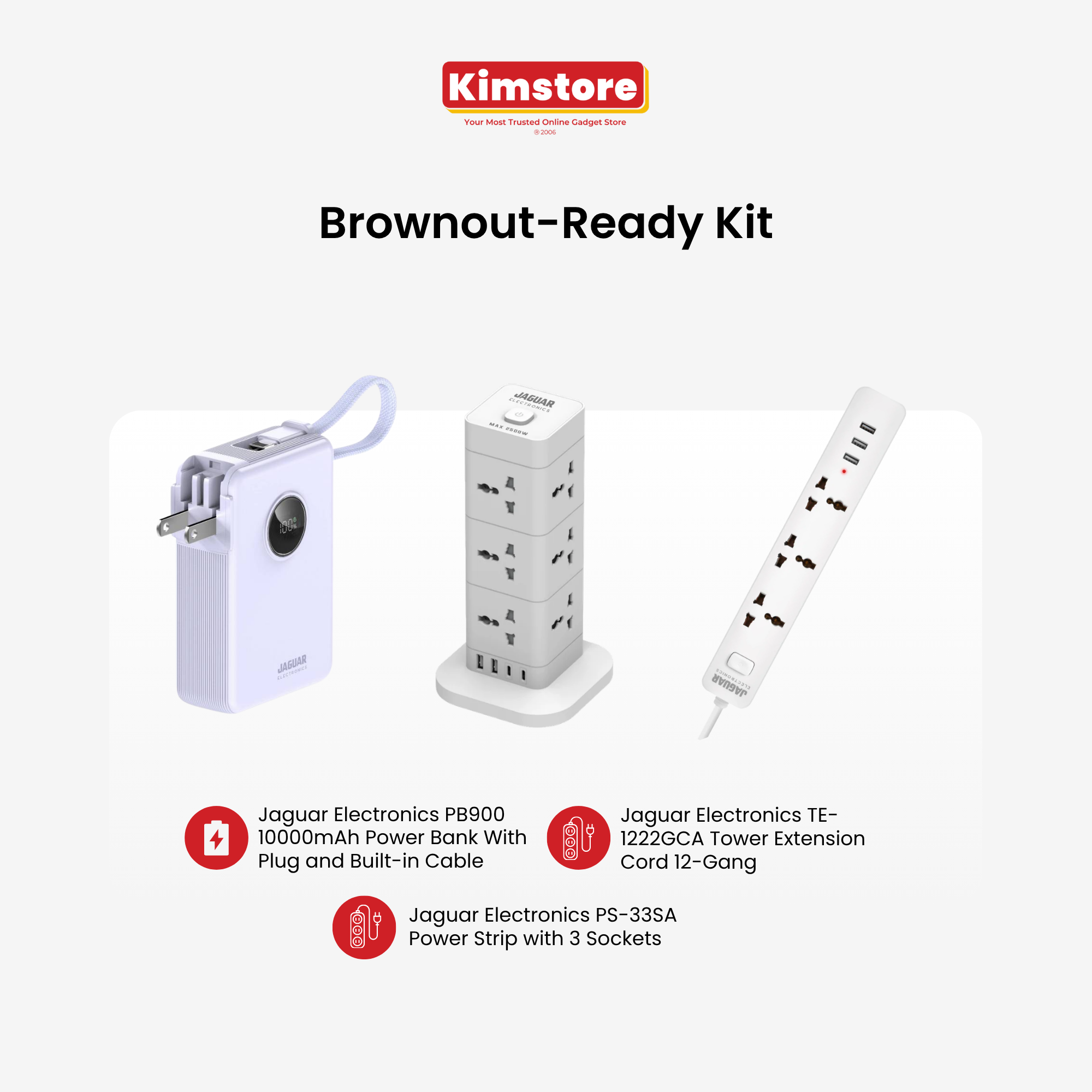 Brownout-Ready Kit