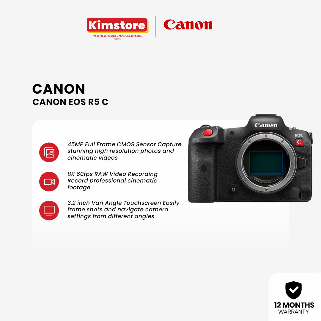 Canon EOS R5 C [Pre-Order]