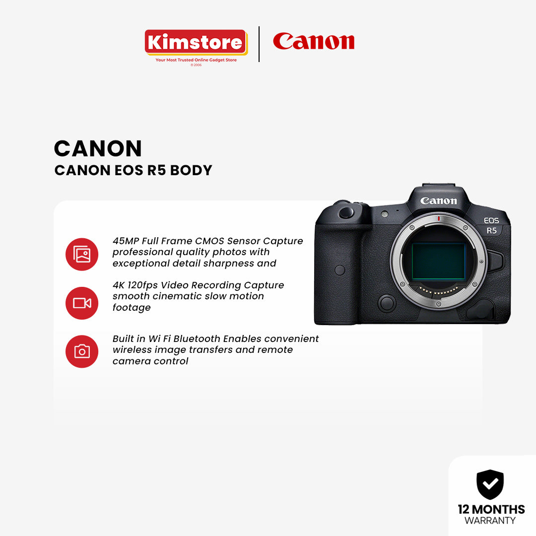 Canon EOS R5 [Pre-Order]