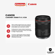 Canon RF 35mm f/1.4 L VCM [Pre-Order]