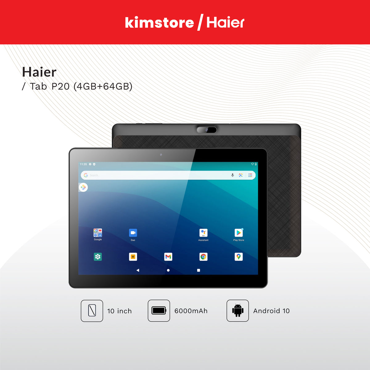 HAIER Tab P20 10.1"