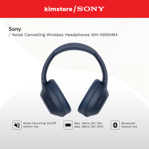 SONY Noise Cancelling Wireless Headphones WH-1000XM4