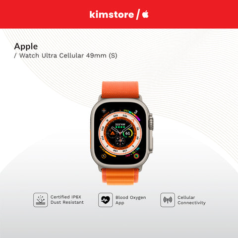 APPLE Watch Ultra Cellular 49mm Titanium Case Alpine Loop