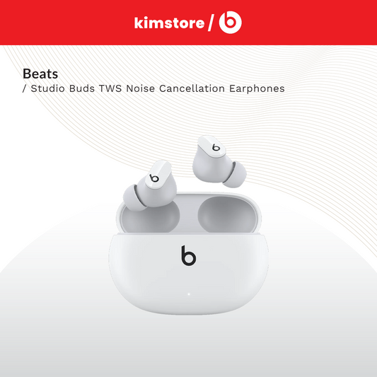 BEATS Studio Buds T Wireless Noise Cancellation Earphones - White