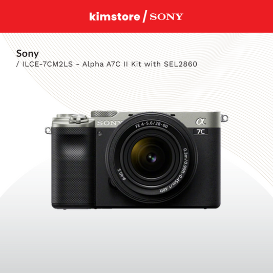 SONY ILCE-7CM2LS - Alpha A7C II Kit with SEL2860 (Silver)