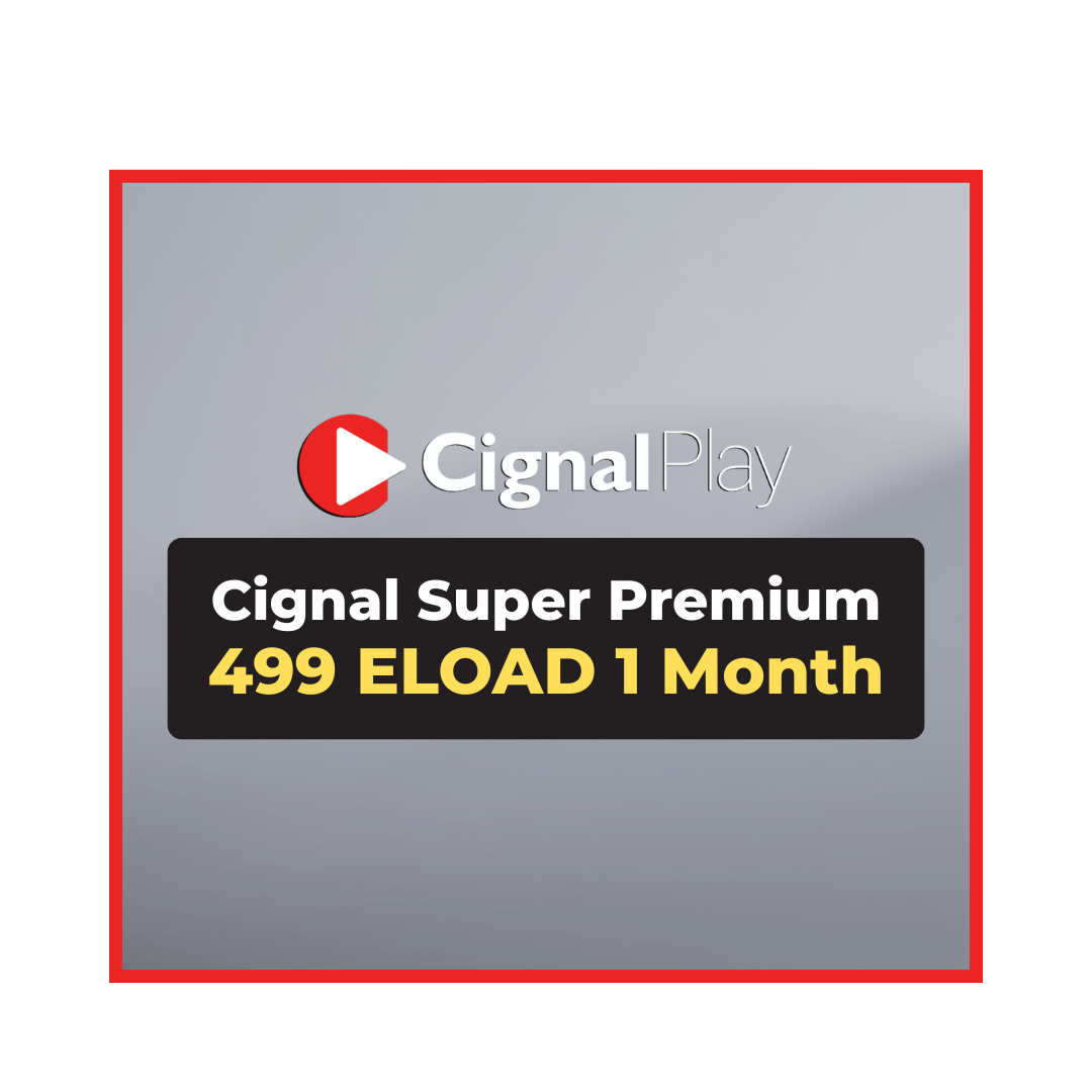 Cignal Super Premium E-Load