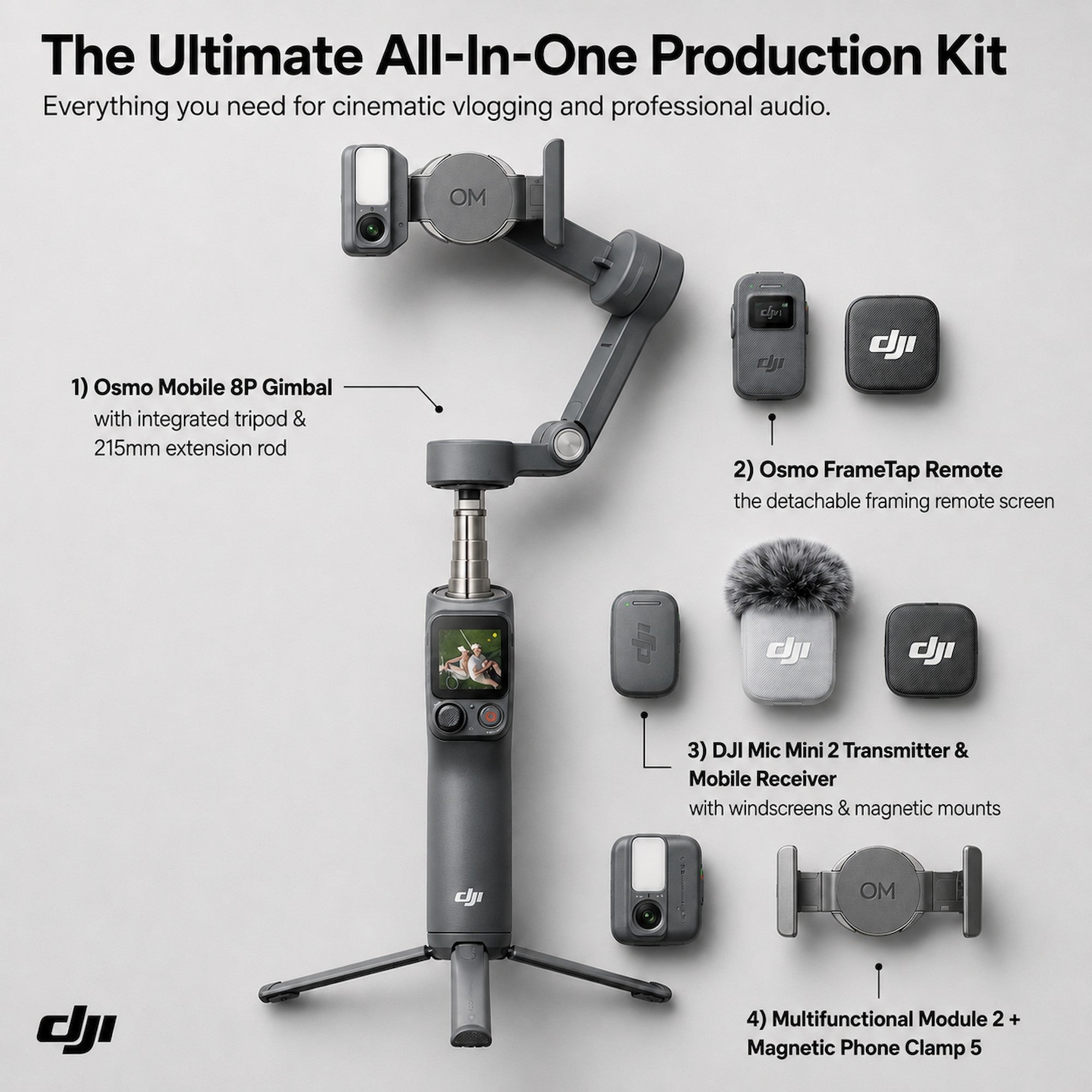 DJI Osmo Mobile 8P Combo [Pre-Order]