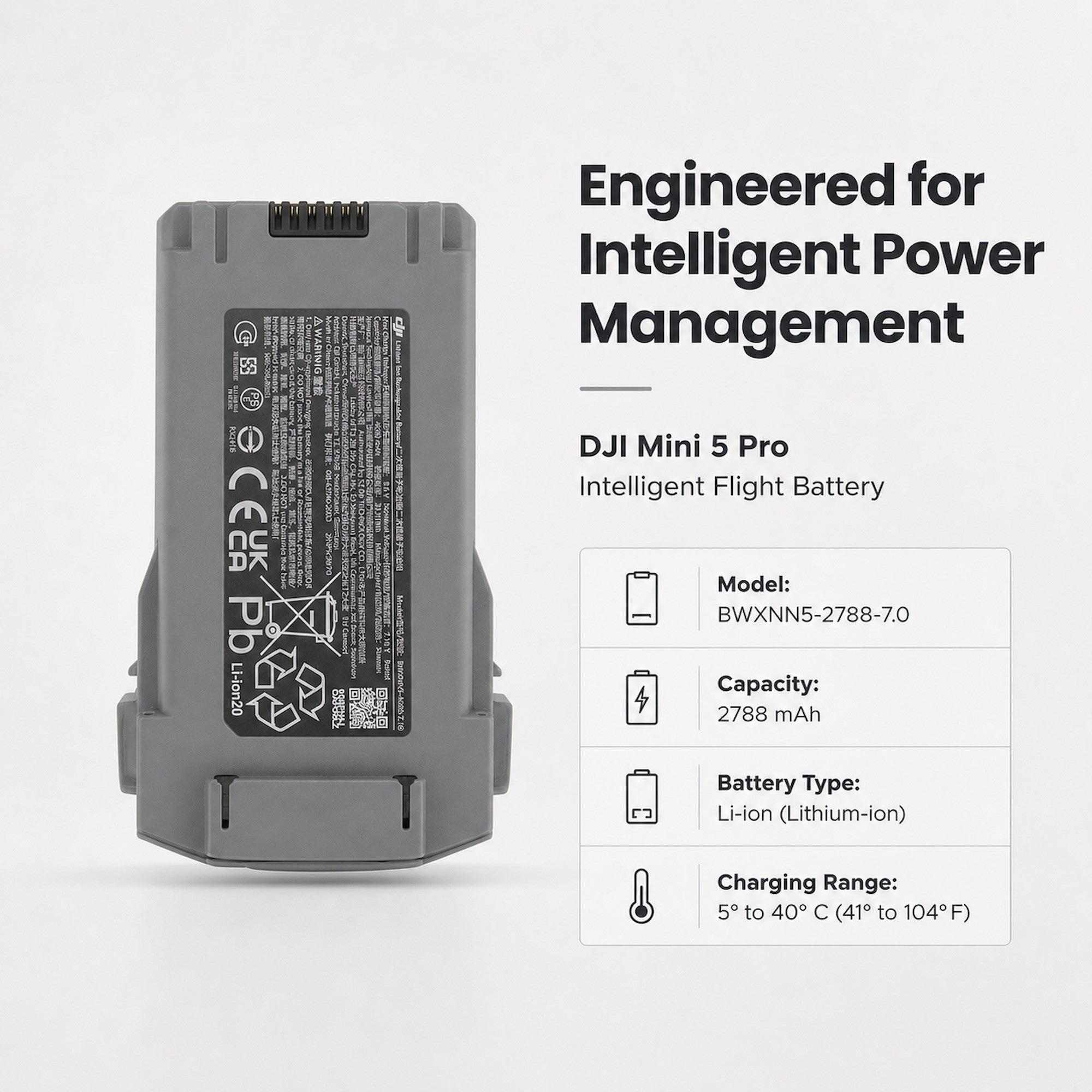 DJI Mini 5 Pro Intelligent Flight Battery [Pre-Order]