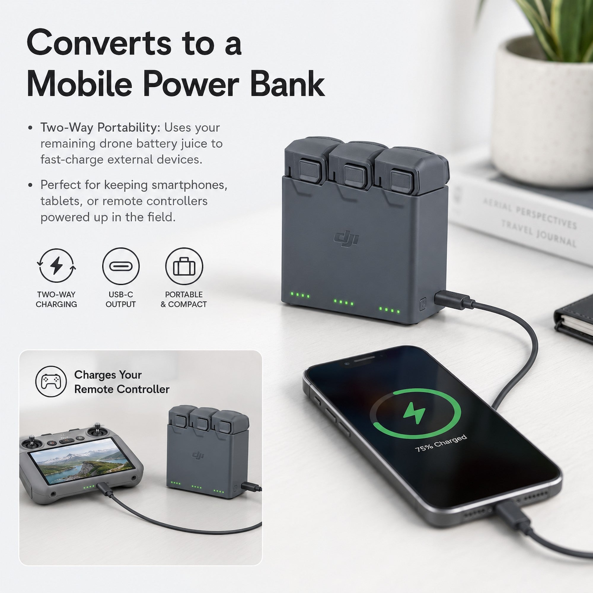 DJI Mini 5 Pro Two-Way Charging Hub [Pre-Order]