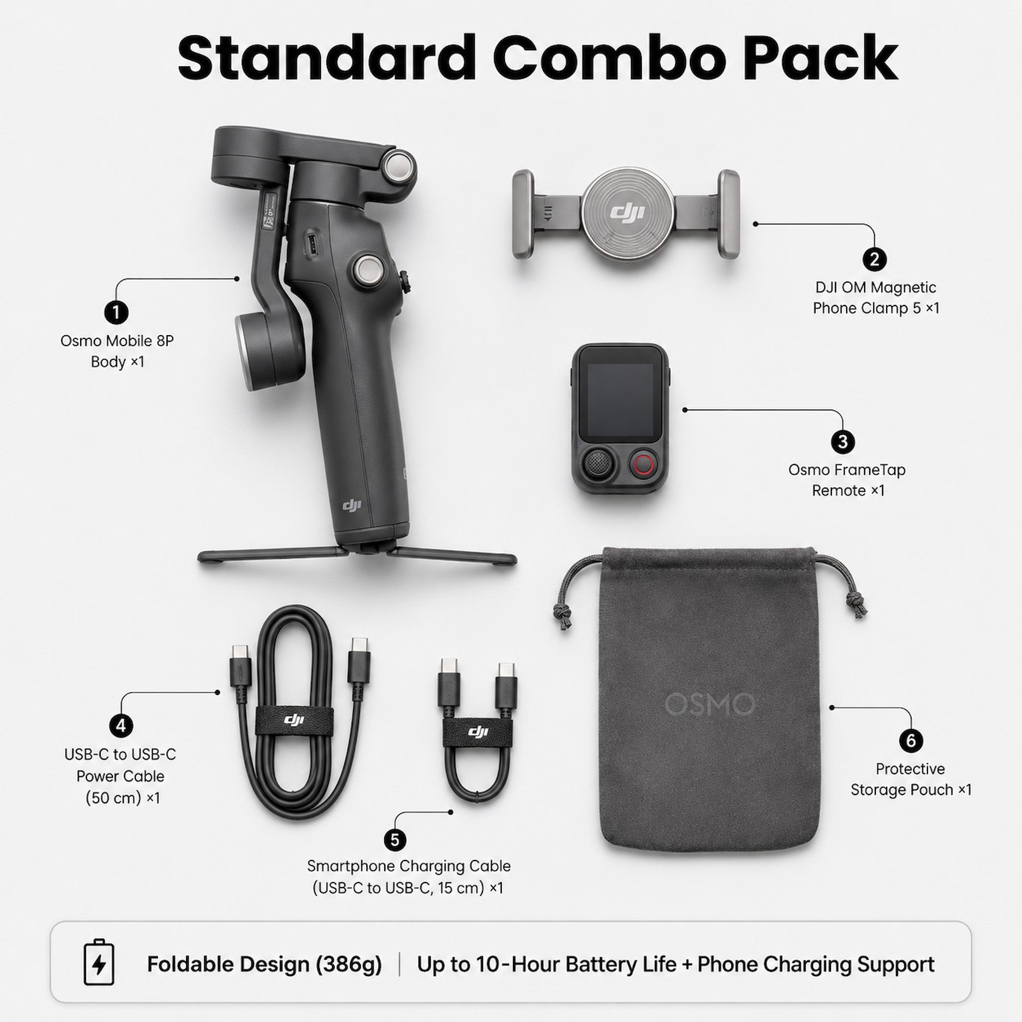 DJI Osmo Mobile 8P Combo [Pre-Order]