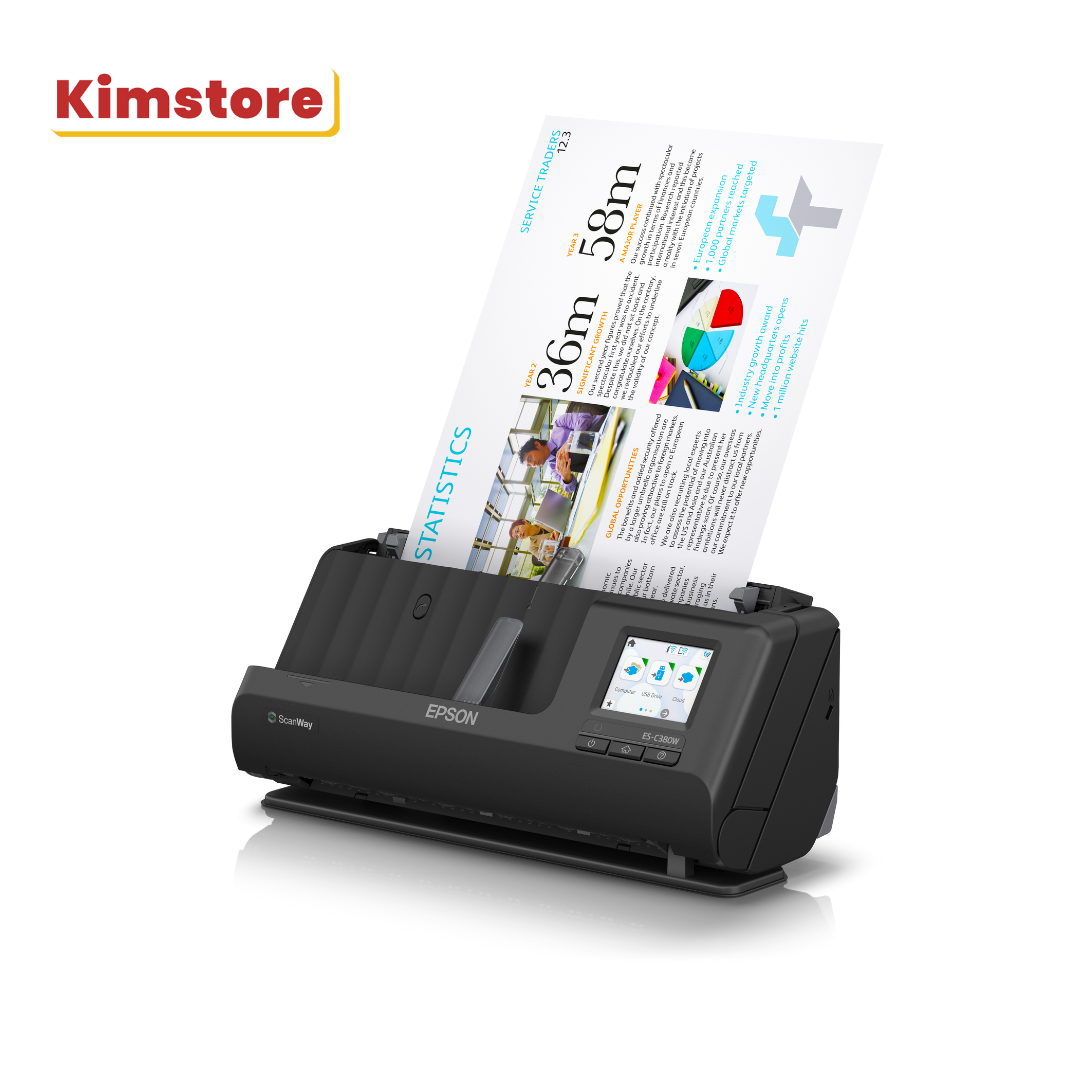 epson ep es c380w wireless portable scanner