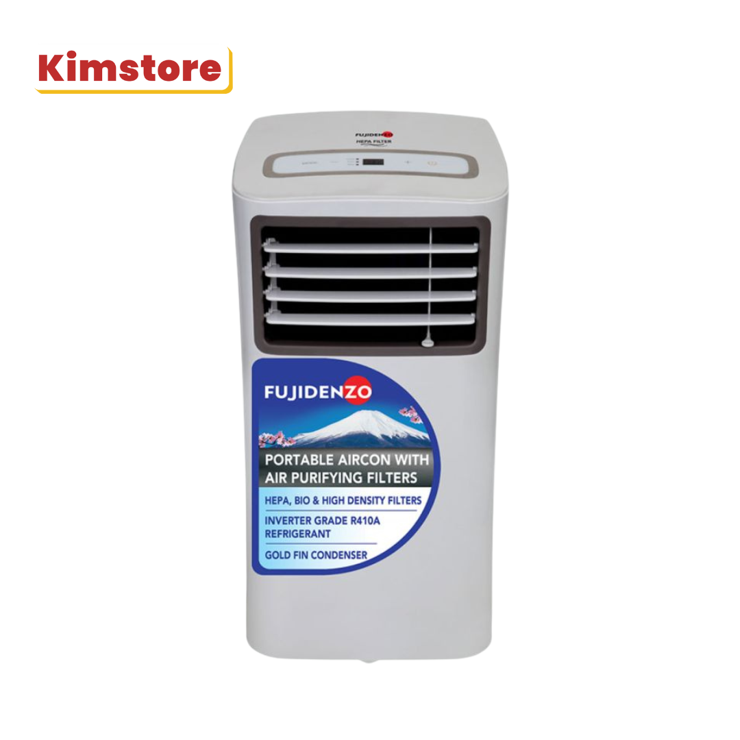 Fujidenzo 1.0 HP Portable Aircon with Air Purifying Filters