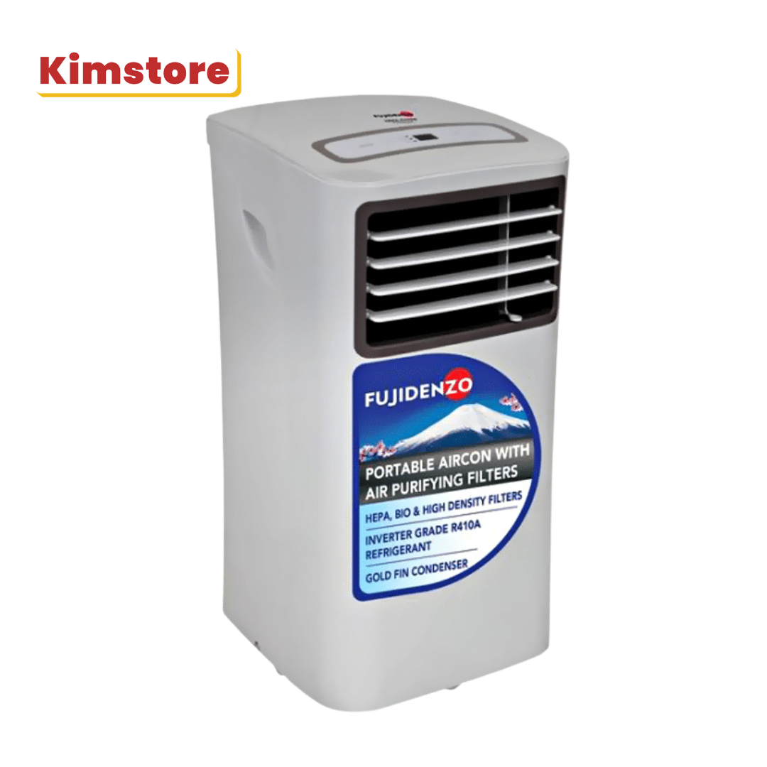Fujidenzo 1.5 HP Portable Aircon with Air Purifying Filters