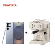 with freebie samsung galaxy s25 ultra 12gb 256gb sm s9380 titanium silverblue kazumi kz 801 brewmaster 1 8l retro espresso machine with milk frother classic cream
