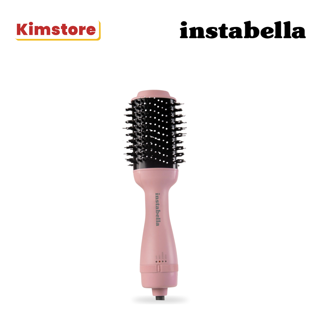 instabella aurora hot air styling brush hb 475 precious pink