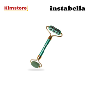 instabella gwyneth 2 in 1 germanium & gemstone face roller plum purple
