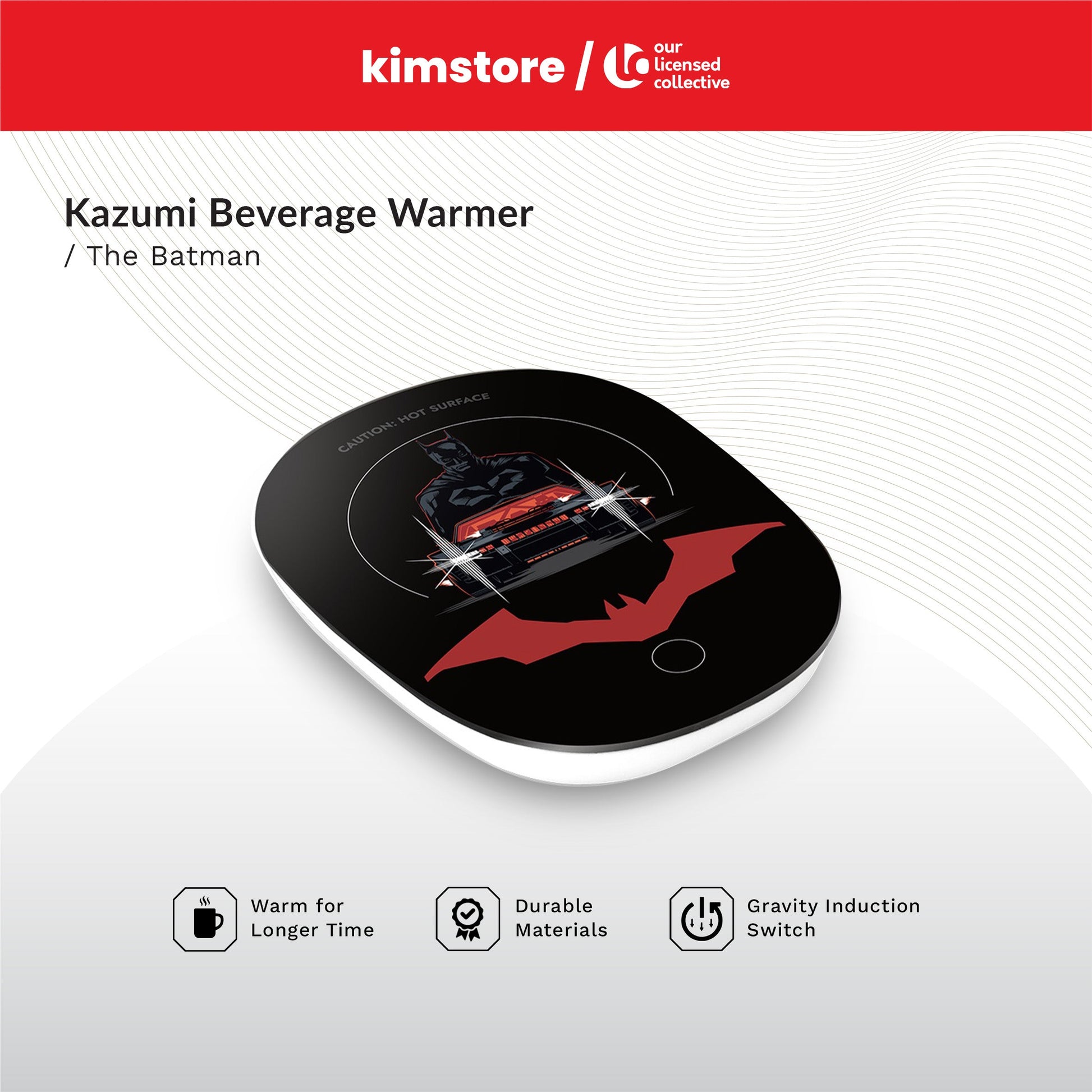 kazumi beverage warmer the batman