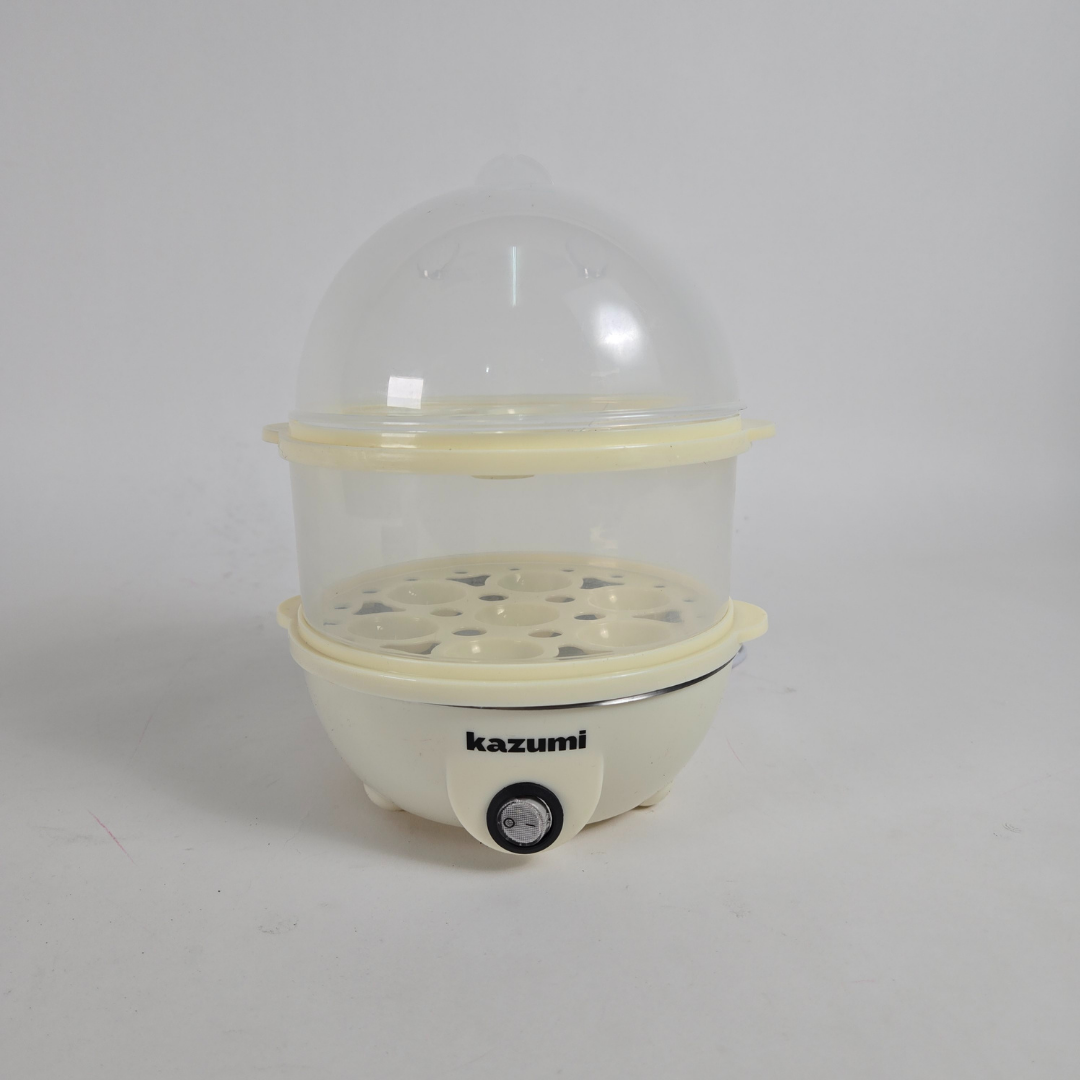 kazumi kz 100 multi functional electric steamer 3 layers 350w white