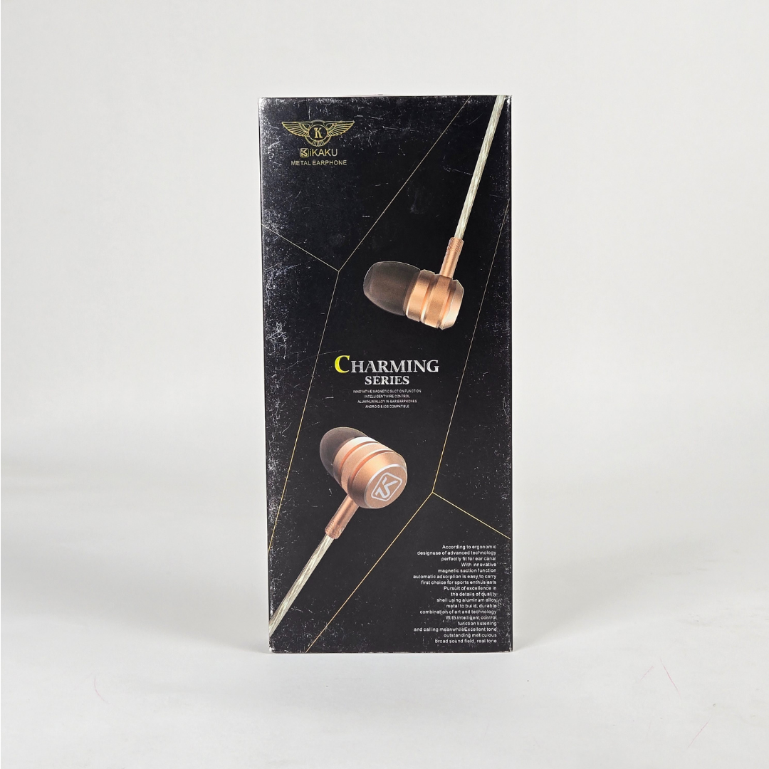 Kaku Charming Series Metal Earphones
