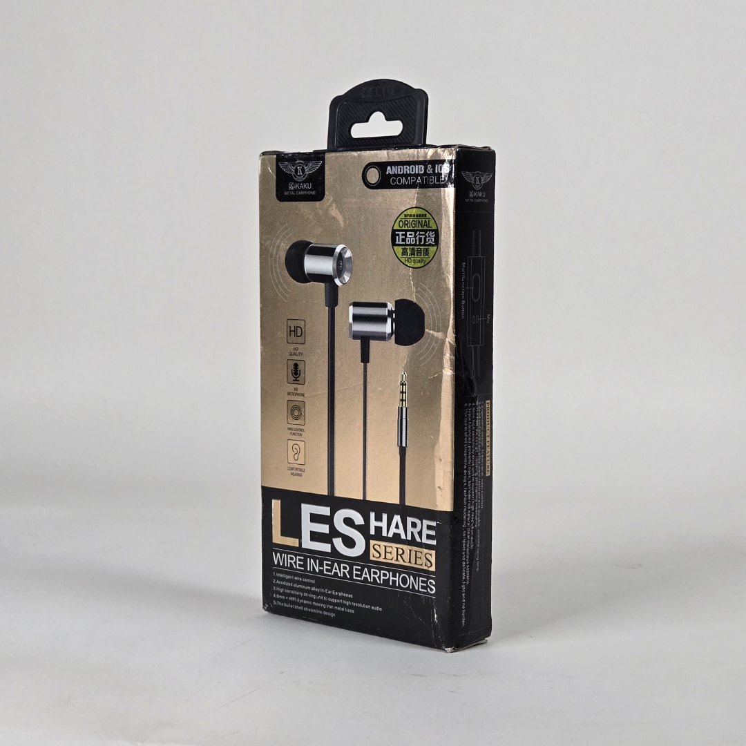 Kaku Leshare Metal Earphones