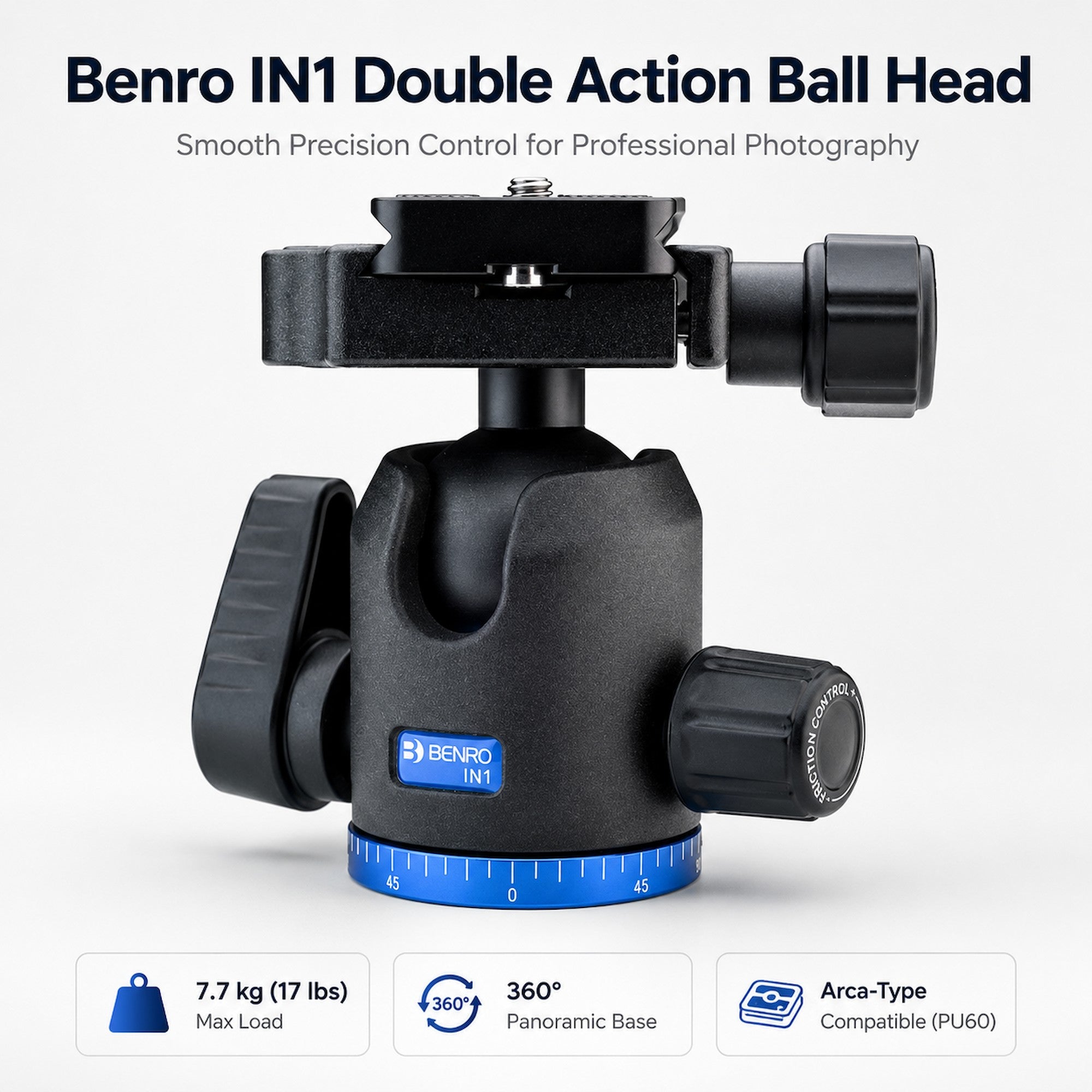 Benro IN1 Ball Head [Pre-Order]