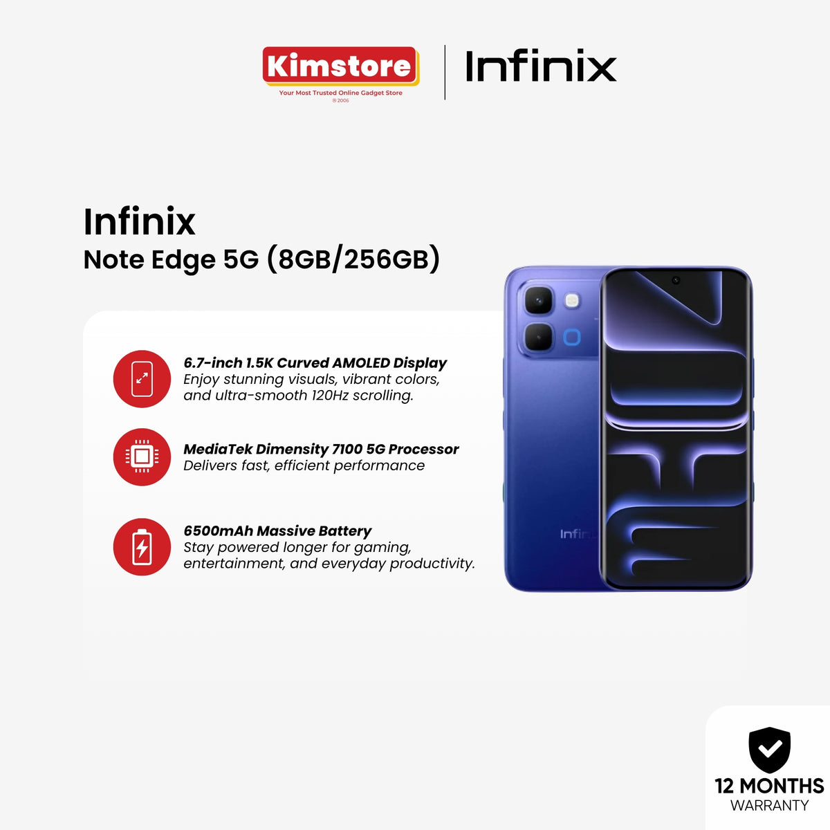 Infinix Note Edge 5G