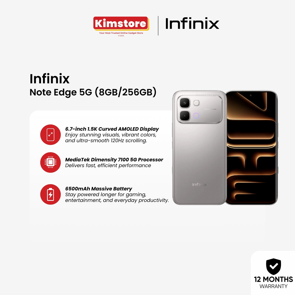 Infinix Note Edge 5G