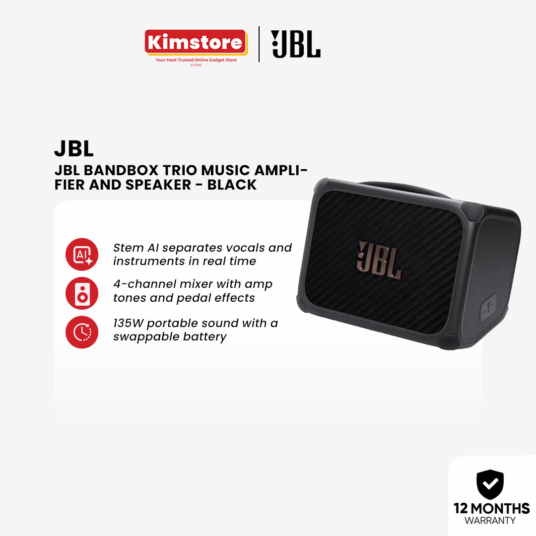 JBL Bandbox Trio Music Amplifier and Speaker [Pre-Order]