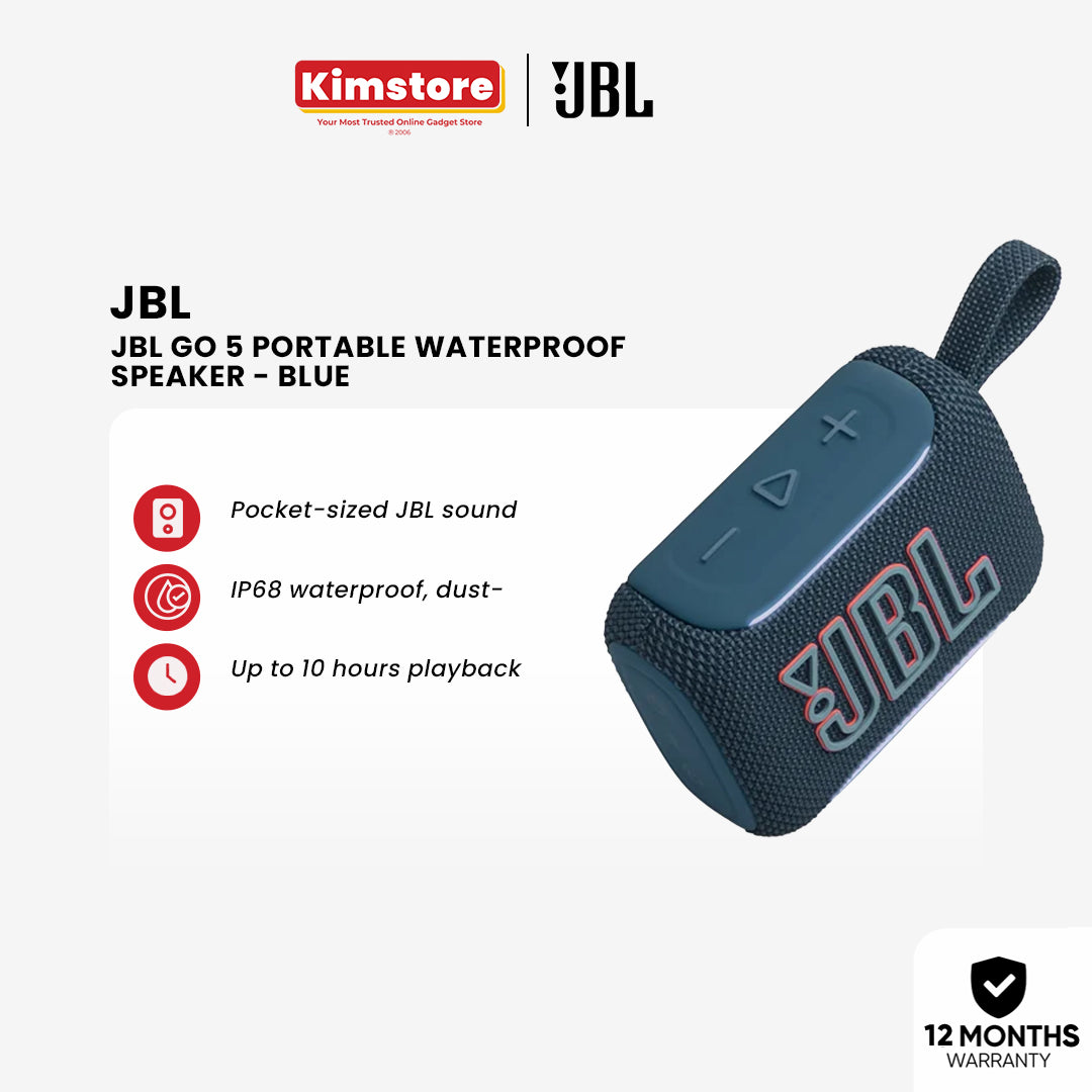 JBL Go 5 Portable Waterproof Speaker [Pre-Order]