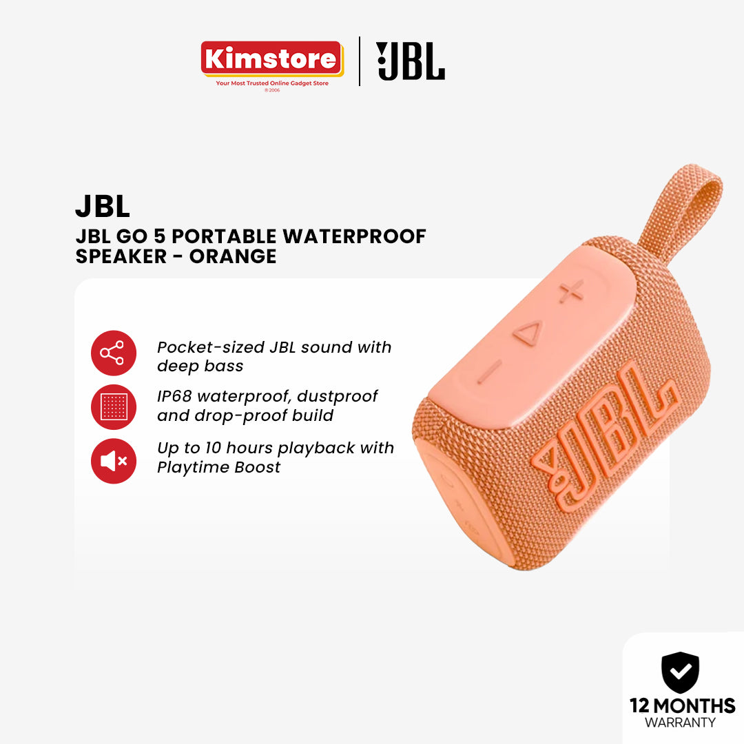 JBL Go 5 Portable Waterproof Speaker [Pre-Order]
