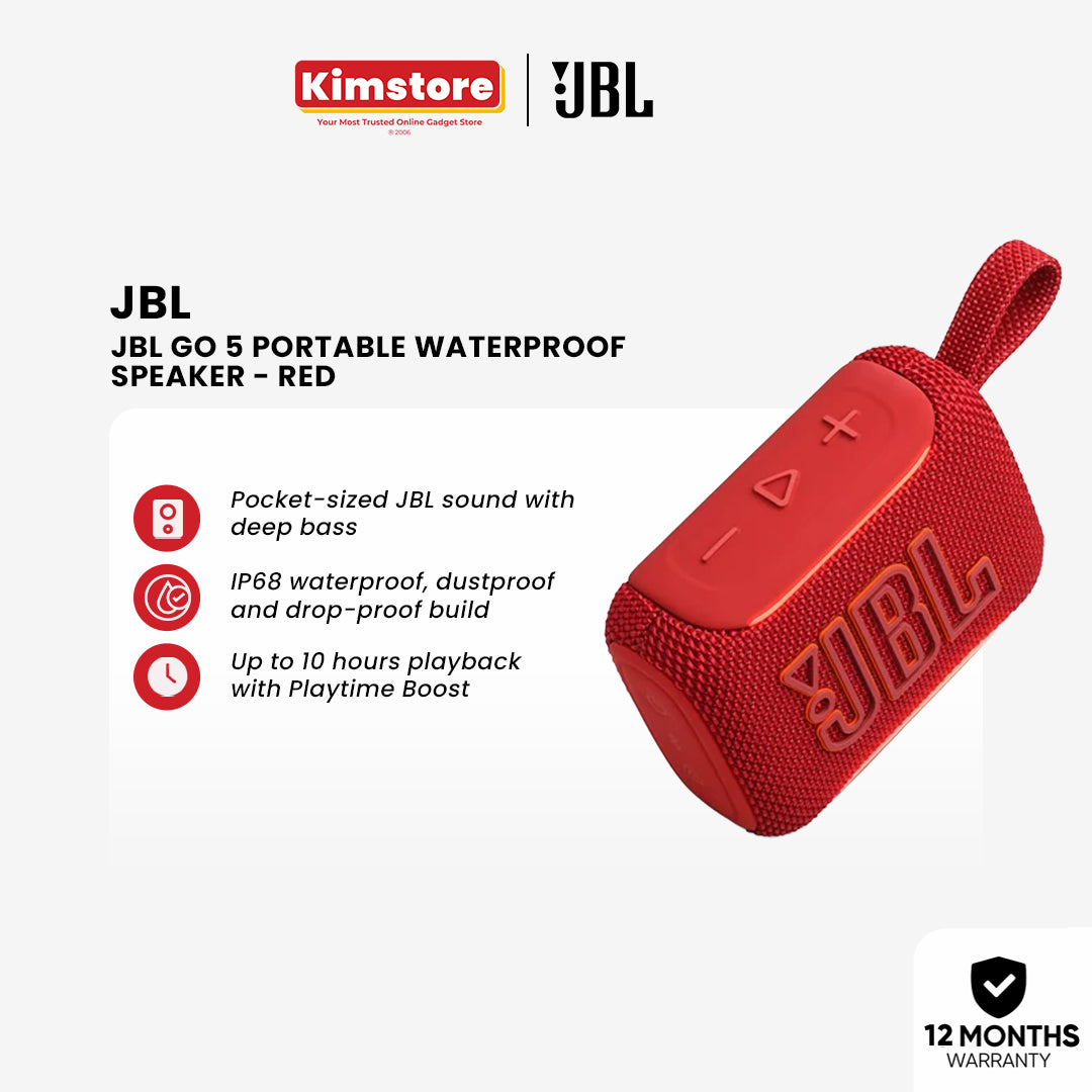 JBL Go 5 Portable Waterproof Speaker [Pre-Order]