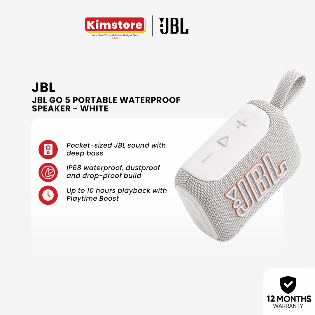 JBL Go 5 Portable Waterproof Speaker [Pre-Order]