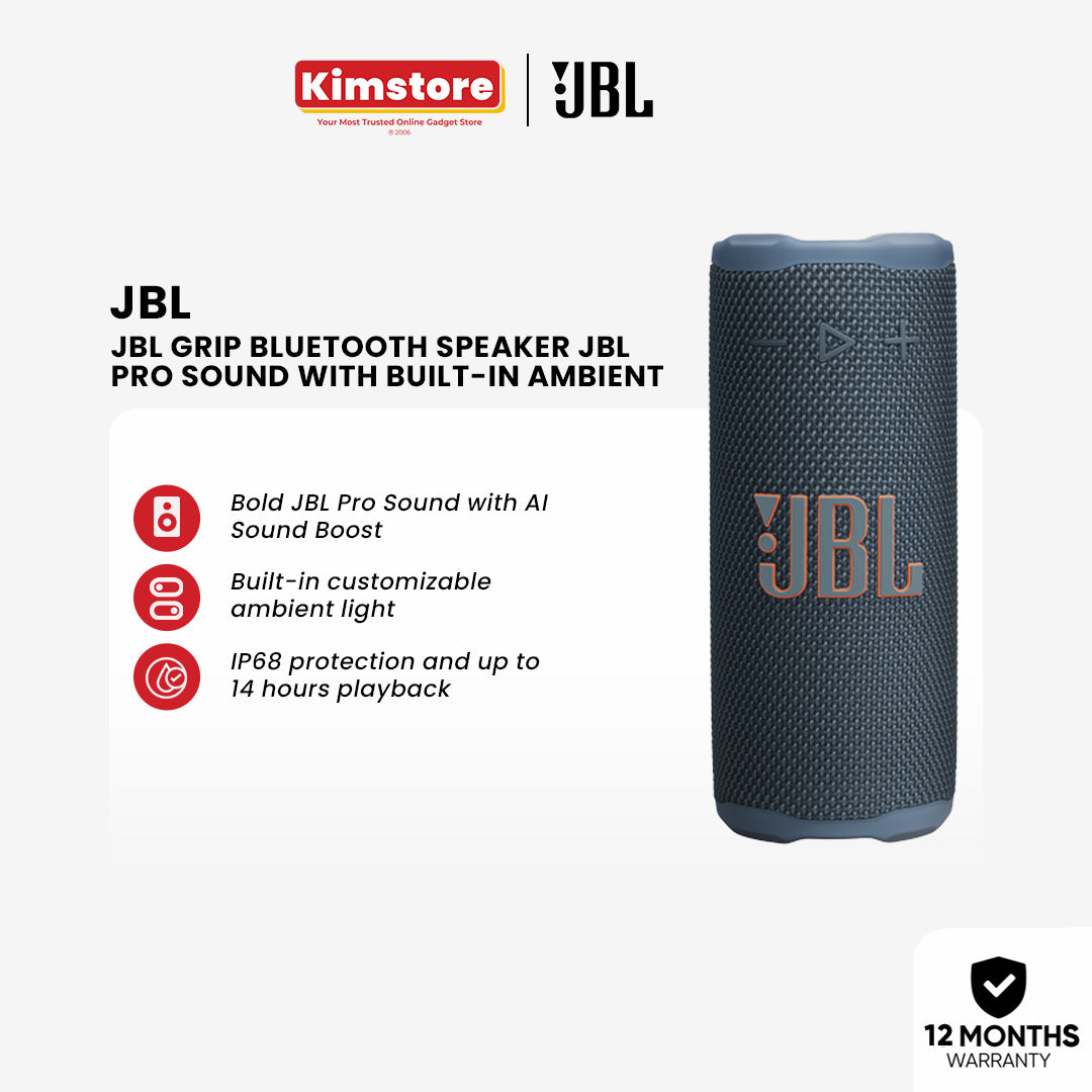 JBL Grip Bluetooth Speaker JBL Pro Sound with built-in Ambient Light [Pre-Order]
