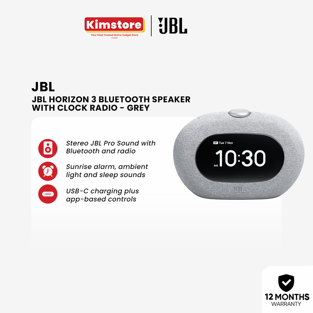 JBL Horizon 3 Bluetooth Speaker With Clock Radio [Pre-Order]
