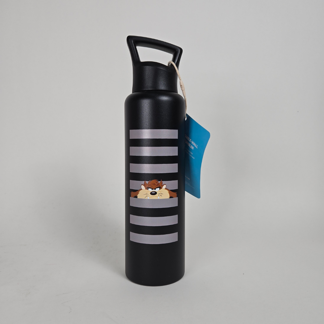 looney tunes 750ml double wall tumbler 2nd collection taz