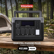 Oukitel P1000E Plus 1024Wh/1800W Portable Power Station with 4 AC Outlets